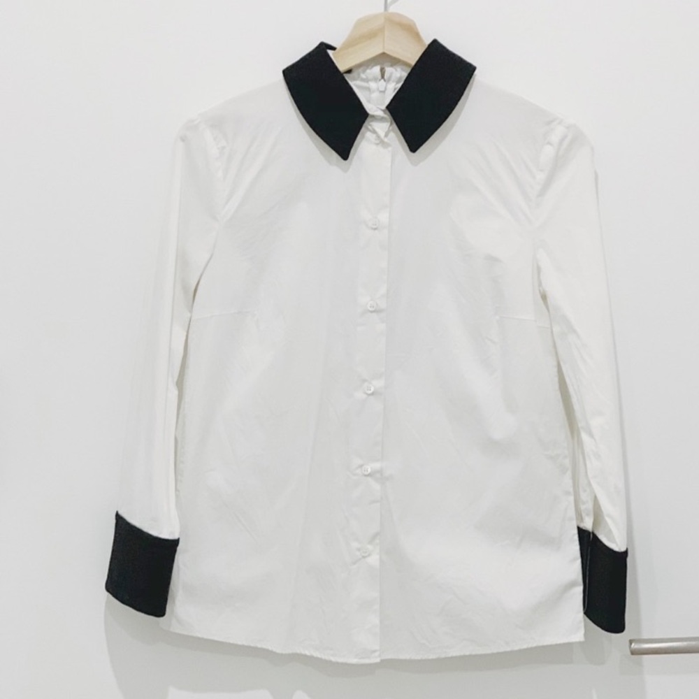 Jil Sander White Button Down Shirt XS
